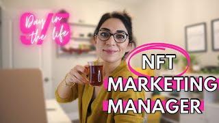 Day in the life as a Marketing Manager of an NFT Collection // Marketing in Web3 // #DITL