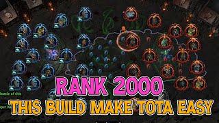 3.22 Rank 2000 Nearly Immortal with No-Hit zHP Build for ToTA PoE