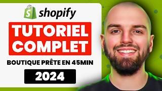 Comment créer une boutique Shopify de A à Z (pas à pas en 45 minutes)