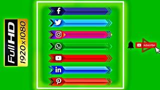 Social media banner pack green screen Templates no copyright ©️ #greenscreen #socialmedia