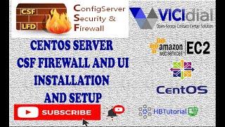 Install and Configured CSF Firewall and Enable Web UI on Centos 7 | #csf #firewall