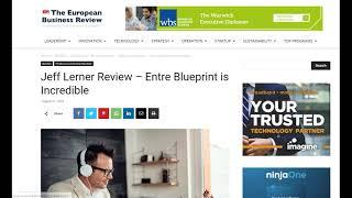 [The European Business Review] Jeff Lerner Review – Entre Blueprint is Incredible