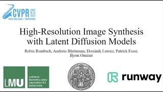 High-Resolution Image Synthesis with Latent Diffusion Models