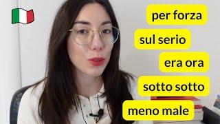 12 essential Italian phrases for informal and natural conversation (Subtitles) B1+