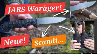 Neue!! JARS Waräger mit Scandi-Schliff ist da! Bushcraft Outdoor Jagd Messer