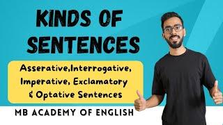 Kinds of Sentences// MB Academy // Mrinmay Sir