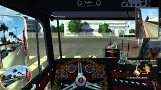 ETS 2 Cat C15 sound mod for the Kenworth K100