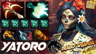 Yatoro Muerta Deadly Force - TI WINNER  - Dota 2 Pro Gameplay [Watch & Learn]