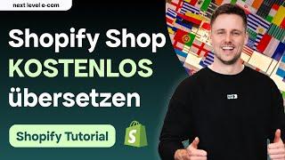 Shopify Shop übersetzen und Sprachen hinzufügen mit Translate & Adapt [2024]