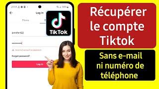 Comment récupérer un compte TikTok sans email ni numéro de téléphone | récupérer un compte tiktok