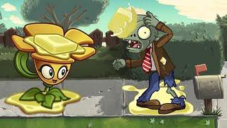 Обновление в игре РАСТЕНИЯ против ЗОМБИ 2 или PLANTS vs ZOMBIES 2. Серия 244: Маслютик или Баттеркап