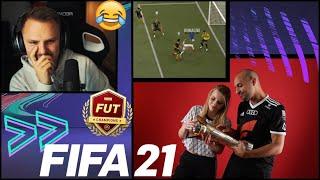 FABIENNEXIII & MOAUBA machen Traumtor | DIEHAHN reagiert auf krassen Fail | FIFA 21 Highlights