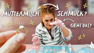 Schmuck aus meiner Muttermilch machen - ob das was wird? | Ein DIY Experiment