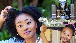 FIRST IMPRESSION: NATIVE CHILD NATURAL HAIR PRODUCTS REVIEW | Type 4 wash day routine | Tsholo Phoka