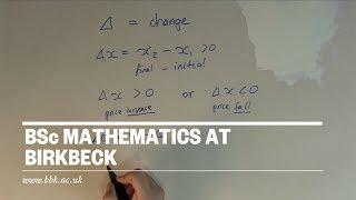 BSc Mathematics at Birkbeck