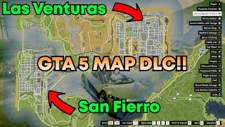 GTA 5 MAP EXPANSION DLC Las Venturas + San Fierro Showcase! (GTA 5 Mods)