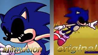 CONFRONT YOURSELF animacion vs original