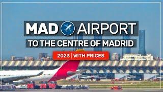  how to travel from MADRID airport ️ to the centre of Madrid 2023 | with PRICES #098