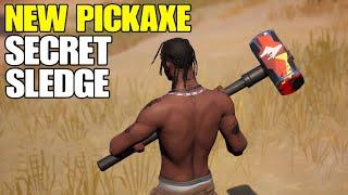 Fortnite New Pickaxe Gameplay - SECRET SLEDGE