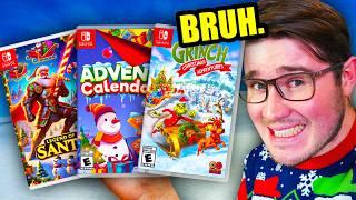 I Played EVERY Christmas Game On Nintendo Switch