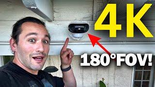 ReoLink Argus 4 Pro - 180 Degree Security Camera! - WOW!