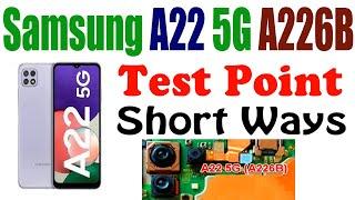 Samsung Galaxy A22 5G A226B Test Point ISP PinOUT 100%  Tested Image #GSM_Free_Equipment