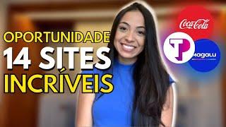 14 SITES que CONTRATAM para TRABALHO REMOTO | Trabalhar em casa pela internet contratado