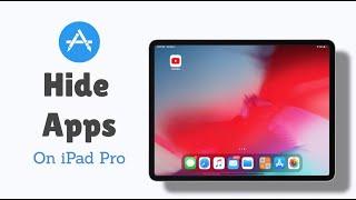 Hide Apps on iPad Pro With Password | Hide Messages, Settings, Photos etc Default App