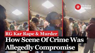 Kolkata Rape Murder: Viral Video Shows How Scene Of Crime Was Allegedly Compromised