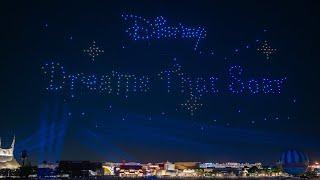 Disney Dreams That Soar Drone Show | Saratoga Springs Flipped View [FULL SHOW | 4K]