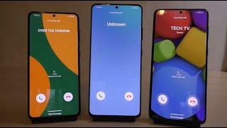 Samsung Galaxy S21 S21+ S21 Ultra Triple Incoming Call