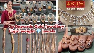 3g Gold Chains, Kasu Malai, Wedding Necklace Haram Sets 16g Thali MOP Chains  Jewels| KJS Jewellers