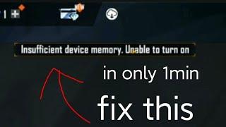 how to fix insufficient device memory unable to turn on in replay option after OB31 update in FF