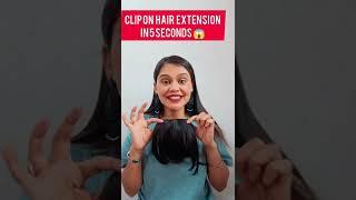 Front Fringe cut hair extension || Amazon shopping review|| Cherrypuneet Madaan