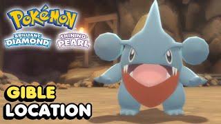 How To Get Gible In Pokemon Brilliant Diamond & Pokemon Shining Pearl (Gible Location)