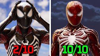 Ranking ALL 29 SYMBIOTE SUITS in Marvel's Spider-Man 2