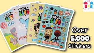 Look Inside every Toca Life Sticker Book! | Toca Boca | Everyone's Toy Club