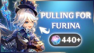 PULLING FOR FURINA (440+ PULLS) | Genshin Impact Furina Wishing
