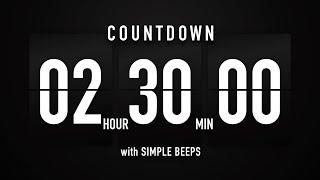 2.5 Hours Countdown Timer Flip Clock ️