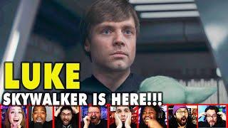 Reactors Reaction To Seeing Luke Skywalker On The Mandalorian Season 2 Episode 8 | Mixed Reactions