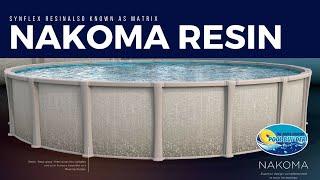 Nakoma 18ft Round Above ground pool with salt system