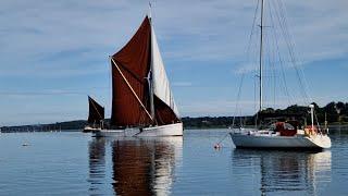 Thames Barges, Rigging replacement and a dinghy disaster