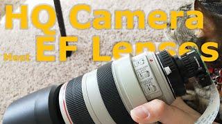 Raspberry Pi HQ Camera Meets Canon EF Lens