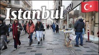 Istanbul,Türkiye, Virtual Evening Walk in 4K , March 2025