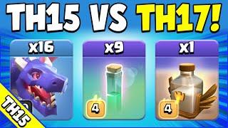 Best TH15 vs TH17 Attack Strategy AFTER Update! Best TH15 Attack Strategy (Clash of Clans)