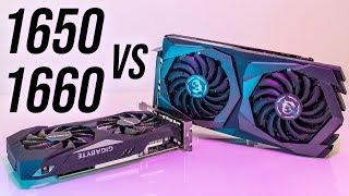 GTX 1650 vs GTX 1660 - 18 Games Tested