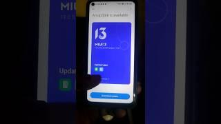 MIUI 13 update, Redmi note 9, Android 12 update note 9 @myeventech #shorts