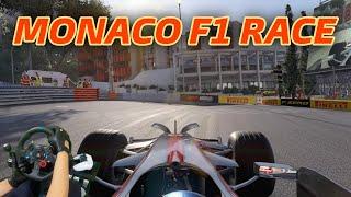 Monaco F1 Grand Prix 2024 | Mercedes F1 Steering Wheel Gameplay | Full Race & Pit Stops