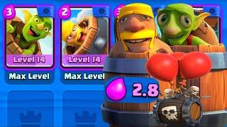 BARREL TEAM DECK BE LIKE / Clash Royale Memes 2023