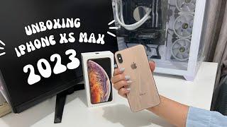 Unboxing iPhone XS Max in 2023 | Camera test | Game Test | Mini review | Aesthetic | @jamslvdr